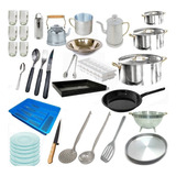 Set De Vajilla Completo Bazar 54 Pzs Bateria De Cocina