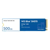 Disco Solido Ssd Wd Blue Sn570 500gb Nvme M2 Pcie Gen3