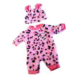 Lindo Pijama De Dormitorio Para Muñeca Niña Reborn 50cm