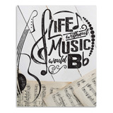La Vida Sin Música Sería Sostenido B  Impresión De A...
