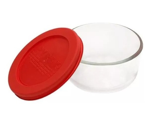 Contenedor Fuente Vidrio Tapa Pyrex Simply Store 470 Cc M