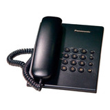 Teléfono Fijo Panasonic Kx-ts500agb Negro
