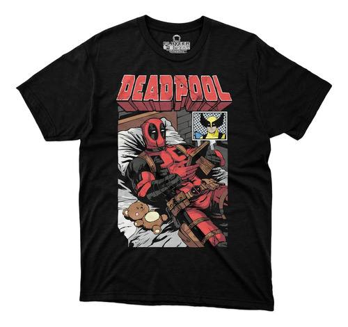 Playera Deadpool & Wolverine Marvel Comics Logan X Men Extra