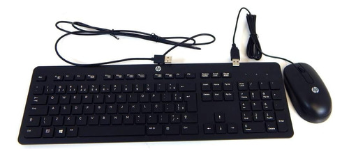 Kit Teclado E Mouse Hp Sk-2120 Usb Abnt2 Brasil Usado Nfe