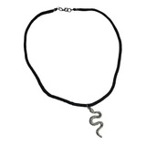 Collar Black Snake Aesthetic Sunrise Store Serpiente Goth