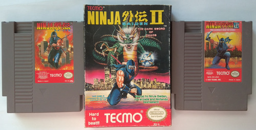 Ninja Gaiden I, Ii (con Caja) Y Iii + Regalo