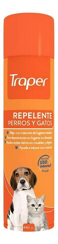 Traper Repelente Para Perros Y Gatos Spray 440cc