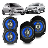 Kit 4 Alto Falantes Ford Ka 96 A 2013 220w 4 Ohms 5 Pol +5x7