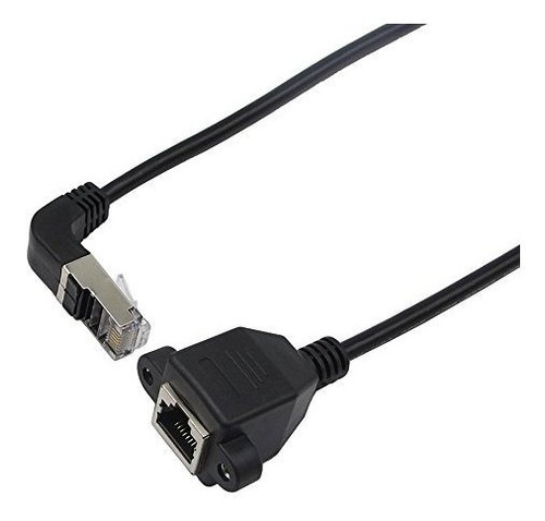 Cable De Extensión Ethernet, Curvatura De 90 Grados Rj45 Mac