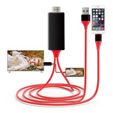 Cable Lightning A Hdmi Full Hd Para iPhone iPad