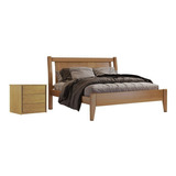 Conjunto Quarto De Casal Cama De Casal 140cm E Mesa De Ha