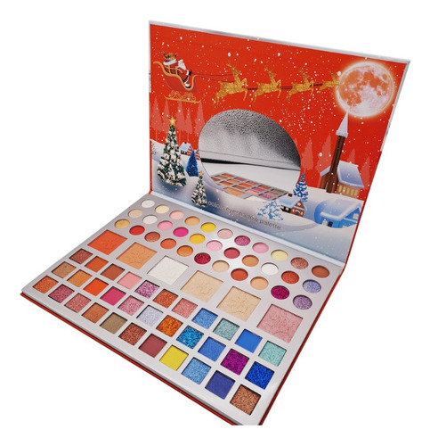 Paleta De Sombra 72 Colores Romantic Christmas