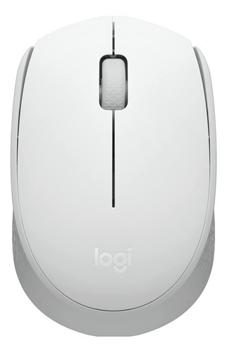 Mouse Inalambrico Logitech M170 Usb Blanco Larga Duracion