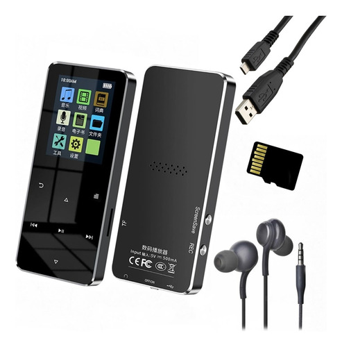 Mp3/mp4 Player Hifi Digital Bluetooth Leitor Áudio Caminhada
