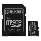 Tarjeta De Memoria Kingston Sdcs2/512gb  Canvas Select Con Adaptador Sd 512gb