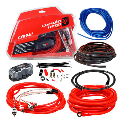 Kit De Instalacion Calibre 4 100% Cobre Cerwin Vega Cak42 | Meses sin interés