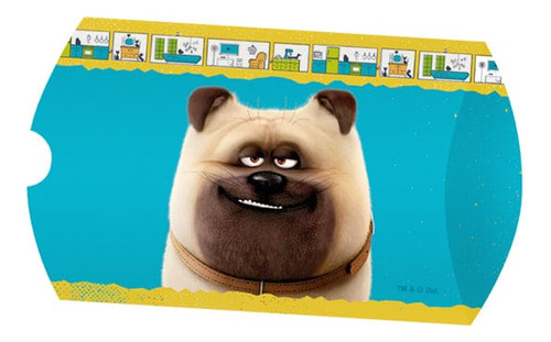Cajas Para Sorpresas Mascotas × 6 Cotillón Cumpleaños Perros