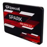 Ssd 480gb Redragon Spark Gd-306 Sata 6 Gb/s Leitura 550mb/s Cor Preto