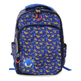 Mochila Escolar Infantil Luxcel Sonic Azul - 7014