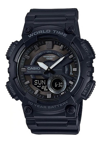 Reloj Casio Aeq-110w-1bv Hombre Original E-watch