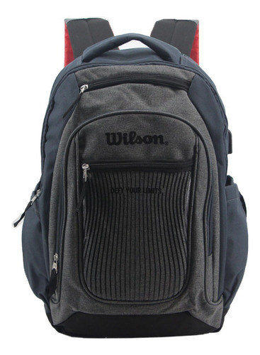 Mochila Porta Notebook Urbana Wilson Gym Reforzada Deportes