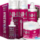 Kit New Hair Nh Antiqueda Crescimento Saudável Do Fios