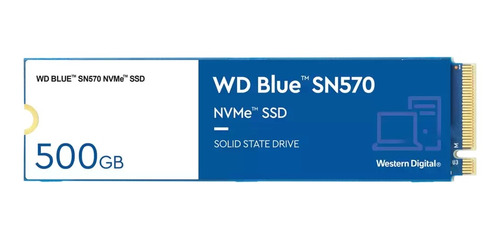 Disco Solido M.2 Nvme Western Digital Sn570 500gb