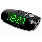 Radio Reloj Despertador Am/fm, Entrada Auxiliar Select Sound