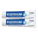 Pack 2 Elgydium Blanqueador Pasta Dental 75ml Dentífrico