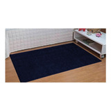 Tapete Pra Sala Quarto Passadeira Classic 66 X 120 Cm Cor Marinho