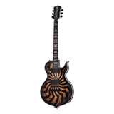 Guitarra Wylde Audio Odin Grail Choarcoal Burst Buzzsaw