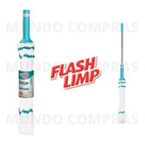 Refil Microfibra Mop Esfregão Twist Rmop7498 Flash Limp Cor Verde