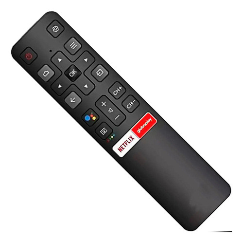 Controle Remoto Para Tv Tcl Smart Android Netflix Globoplay Rc802v