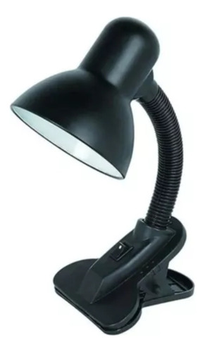 Lampara De Iluminacion Escritorio C/clip 220v Negro