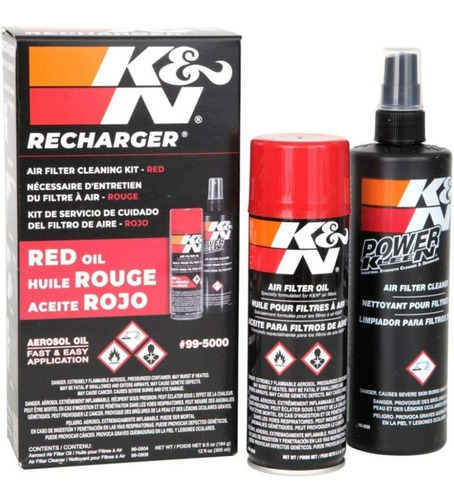 Kit Restaurador De Filtros K&n Engineering K&n 99-5000 