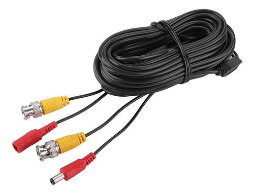 Cable Coaxial 18.5m Siames Video Energía Cctv Hd