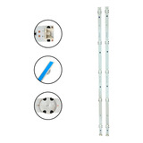 Kit 2 Barras De Led Compativel 32lj600 32lh515 32lf510