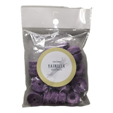 50grs Wax Melt En Donitas Aroma De Vainilla En Color Morado