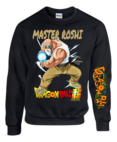 Saco Dragon Ball Maestro Rochi Buzo Hoddie