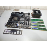 Kit Placa Mãe Am3+ Processador Fx 8350 4.00ghz, 16 Gb Ram