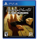 Video Juego Agatha Christie The Abc Murders Playstation 4