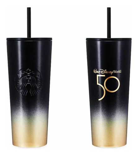 Tumbler Starbucks Walt Disney World 50 Aniversario