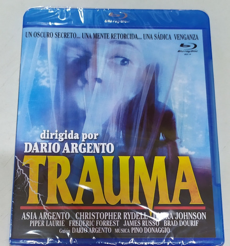 Blu Ray Trauma Dario Argento Asia Original Terror 