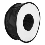 Difusor Softbox Universal Round Plegable Disparo Macro Flash