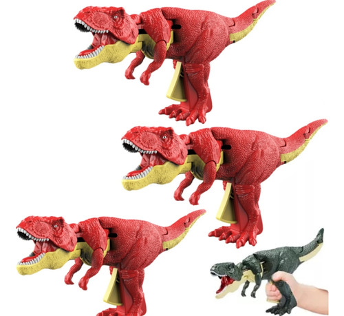 Paquete De 3 Juguetes De Dinosaurios Para Niños, Regalos Par