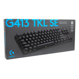 Teclado Mecánico G413 Tkl Se En Inglés Para Juegos