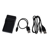 Cargador Usb De Batería De Cámara Li-50b Para Olympus Tough-