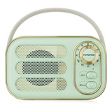 Aresrora Altavoz Bluetooth Vintage, Decoración Retro, Pequeñ