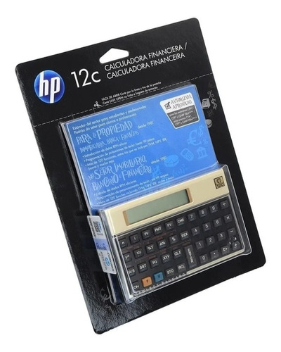 Calculadora Hp 12c Gold Lacrada