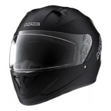 Casco Integral Mac M67 Bass Solid Negro Mate Talle S Genamax